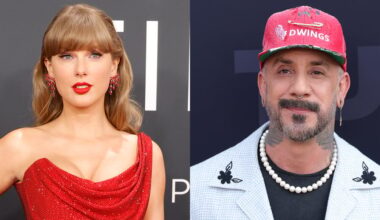 Taylor Swift Totally Fangirls Over AJ McLean’s Backstreet Boys & ‘Elizabeth Taylor’ Mash-Up | AJ McLean, Backstreet Boys, Taylor Swift | Celebrity News and Gossip | Entertainment, Photos and Videos