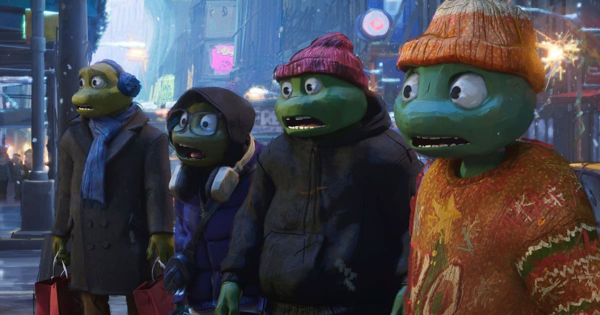 Turtle Power returns in this sneak peek for a new short titled Teenage Mutant Ninja Turtles: Chrome Alone 2: Lost in New Jersey
