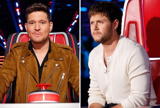 Blind Auditions Night 4, Bublé Vs. Niall
