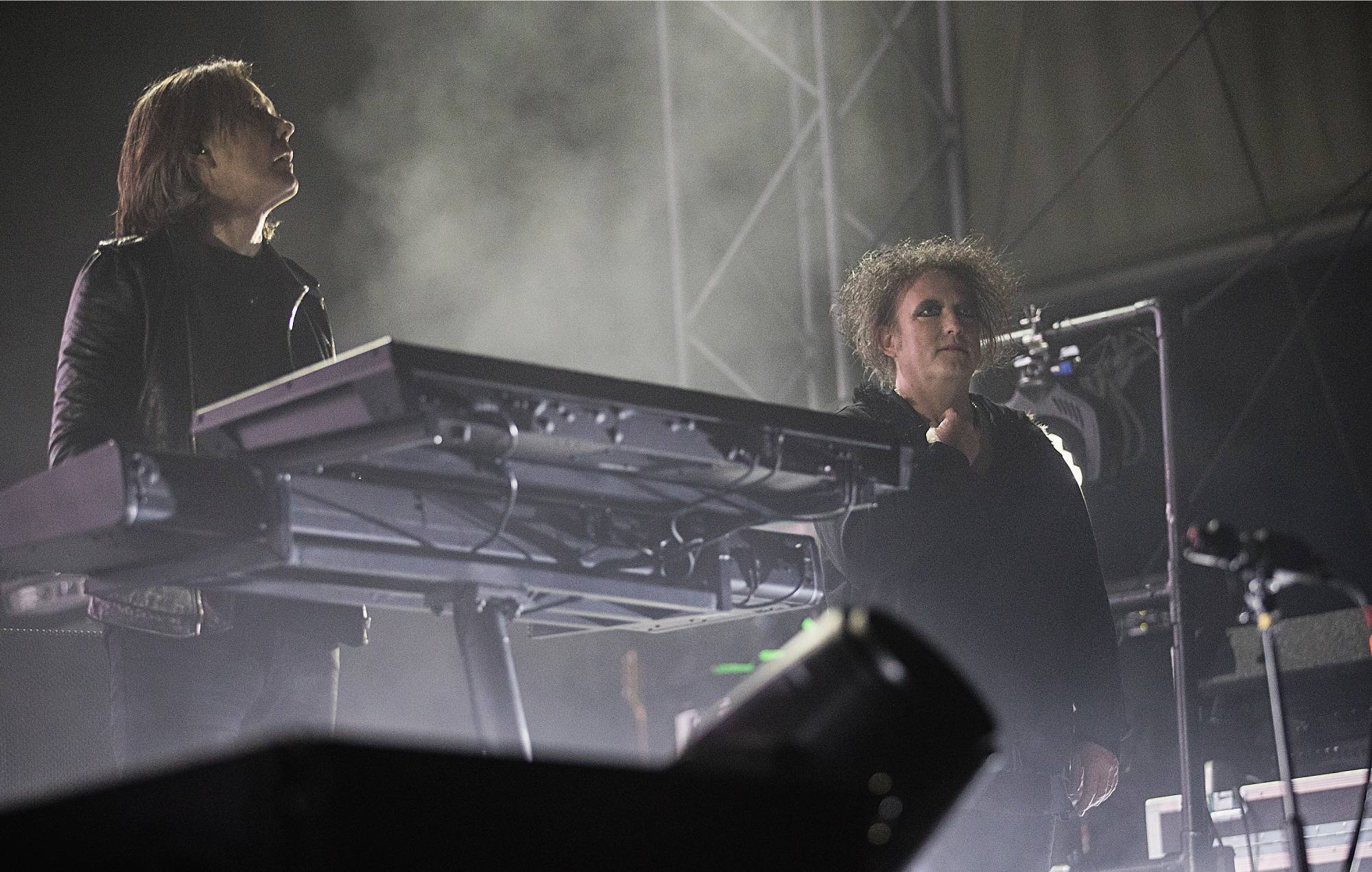 Roger O'Donnell and Robert Smith of The Cure at the Sasquatch! Music Festival (Photo by Mat Hayward/FilmMagic)