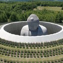 Hill of the Buddha. Image Courtesy of Hokkaido Fan Magazine Tracing Five Decades of Thought and Form: “Tadao Ando. Sketches, Drawings, and Architecture” - Image 2 of 12