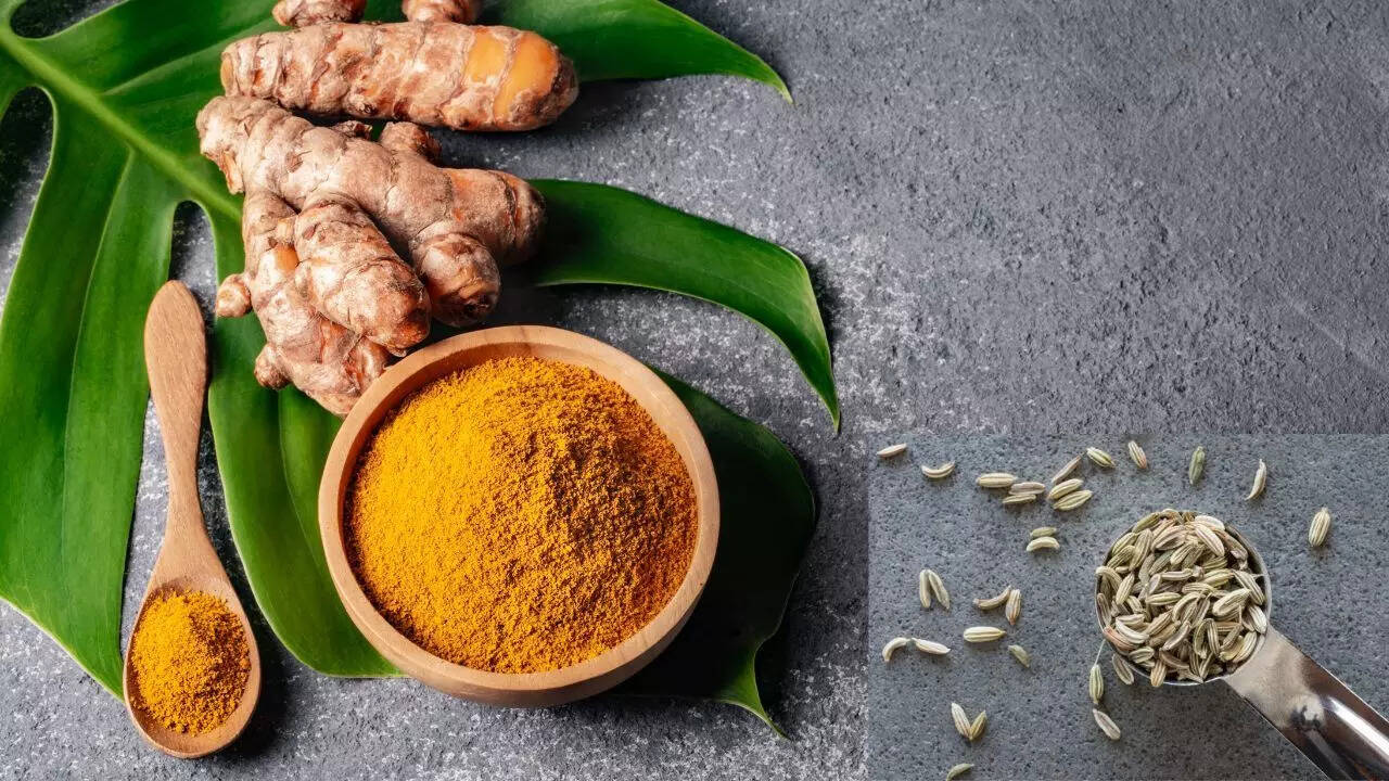 Turmeric, ginger and fennel