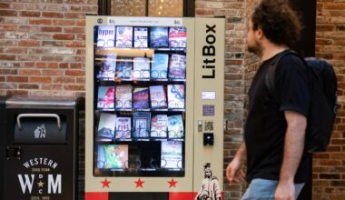 A book vending machine fosters D.C.-area authors : NPR