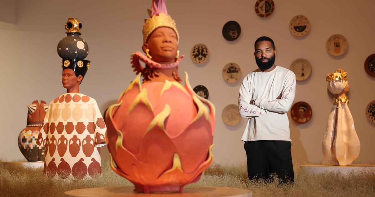 Tavares Strachan's new LACMA exhibit fuses art, science, history and Afrofuturism