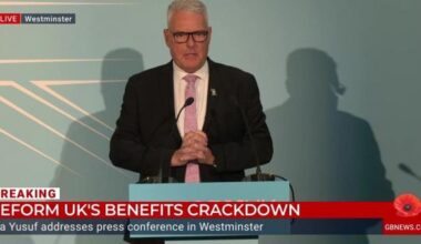 Lee Anderson announces Reform's benefits crackdown on 'anxiety generation'