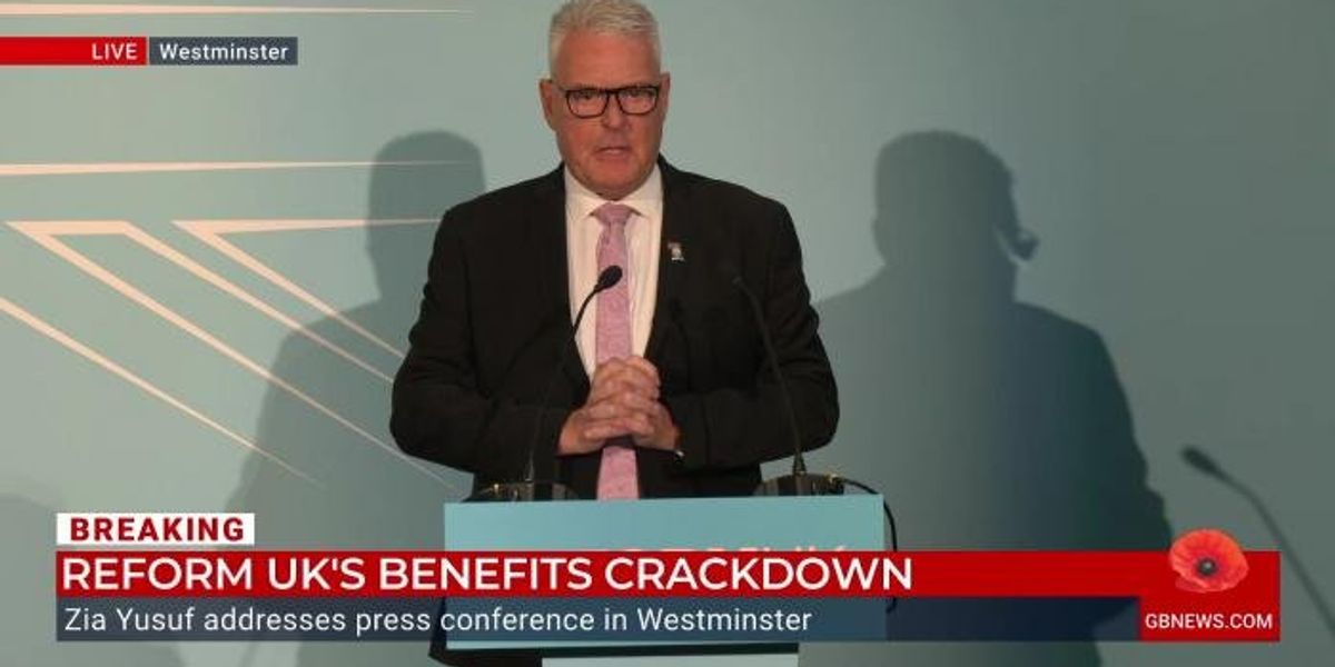 Lee Anderson announces Reform's benefits crackdown on 'anxiety generation'