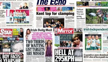 What the papers say: Wednesday's front pages