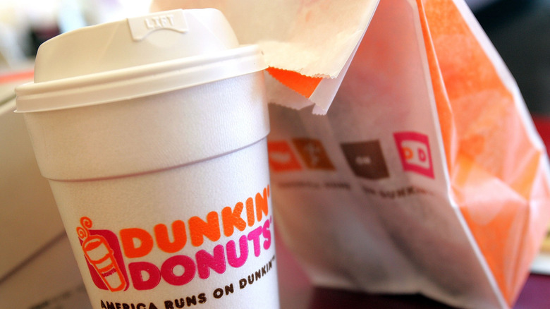 Dunkin Donuts coffee.