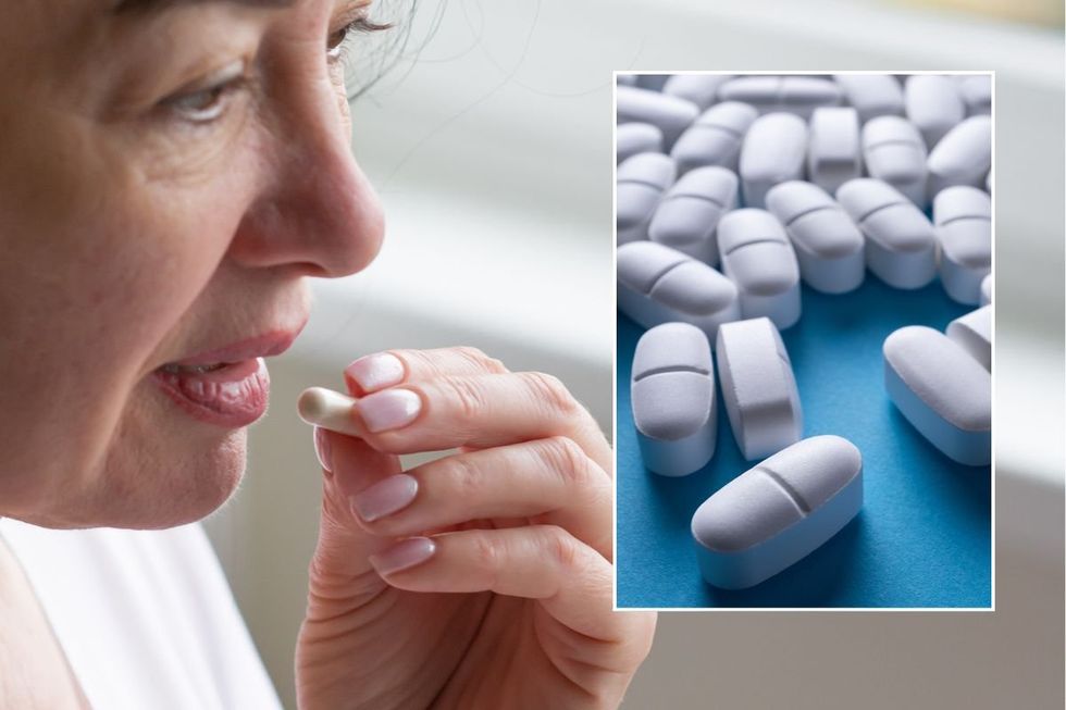 WOMAN TAKING Omeprazole