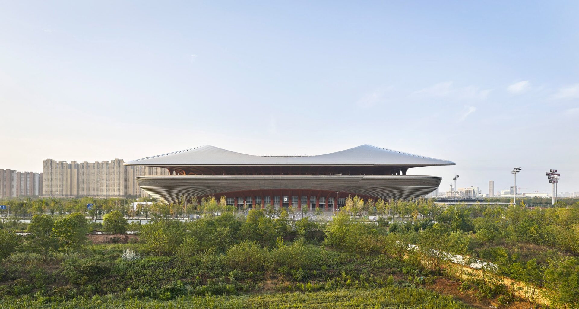 Xi’an International Football Centre by Zaha Hadid Architects