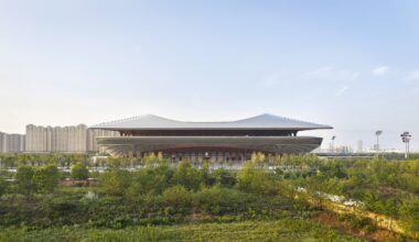 Xi’an International Football Centre by Zaha Hadid Architects