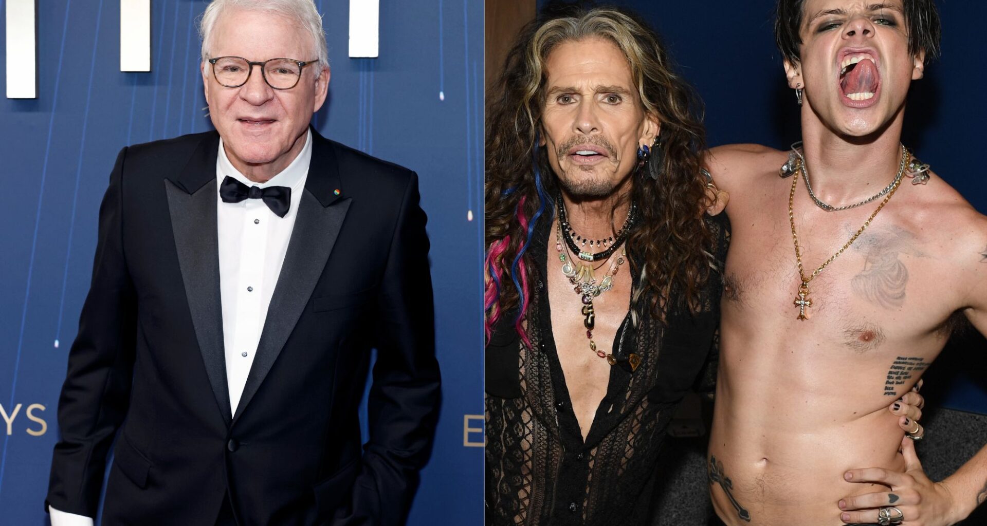 Steve Martin shares text exchange of how he came to be on Yungblud and Aerosmith's new version of 'My Only Angel'
