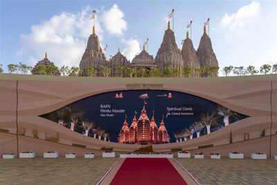 Abu Dhabi biggest Hindu Temple: BAPS leader urges doctors to reinvent healthcare