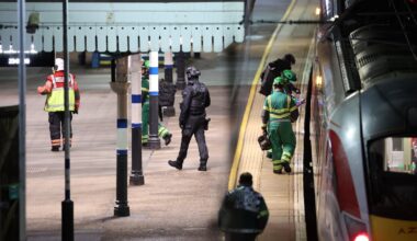 UK terror police investigate mass stabbing on train