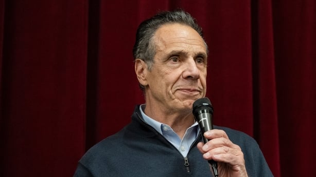 Andrew Cuomo speaks during a campaign event