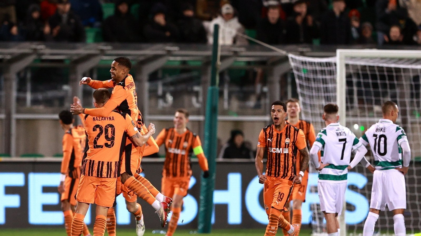 Classy Shakhtar prove too good for Hoops in Tallaght