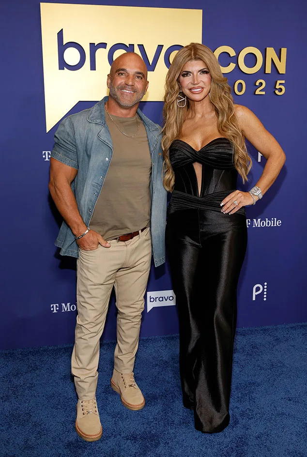 Joe Gorga and Teresa Giudice at BravoCon 2025