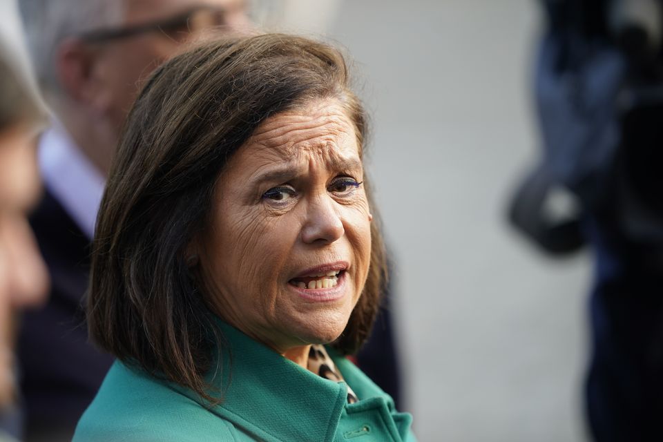 Sinn Féin president Mary Lou McDonald. Photo: PA