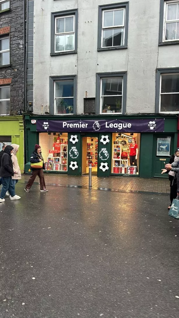 The shop is located on Shop Street