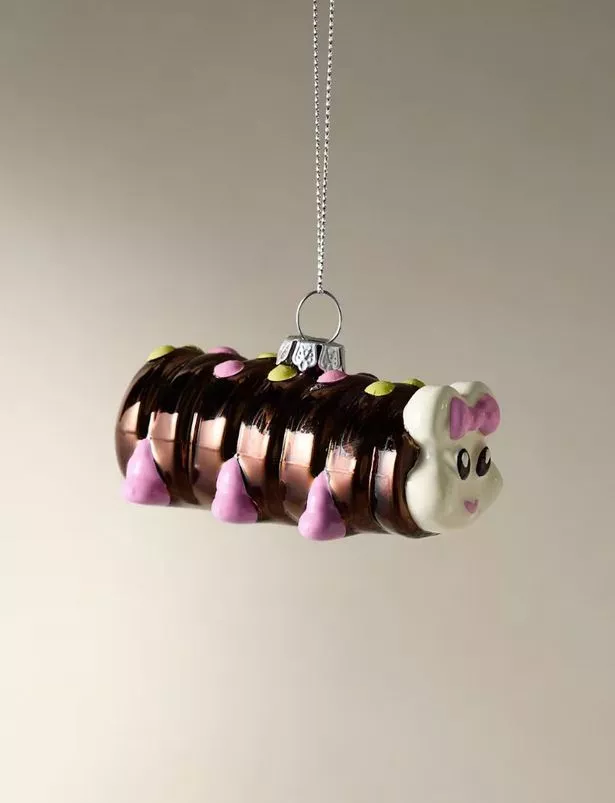 Connie the Caterpillar™ Glass Hanging Decoration
