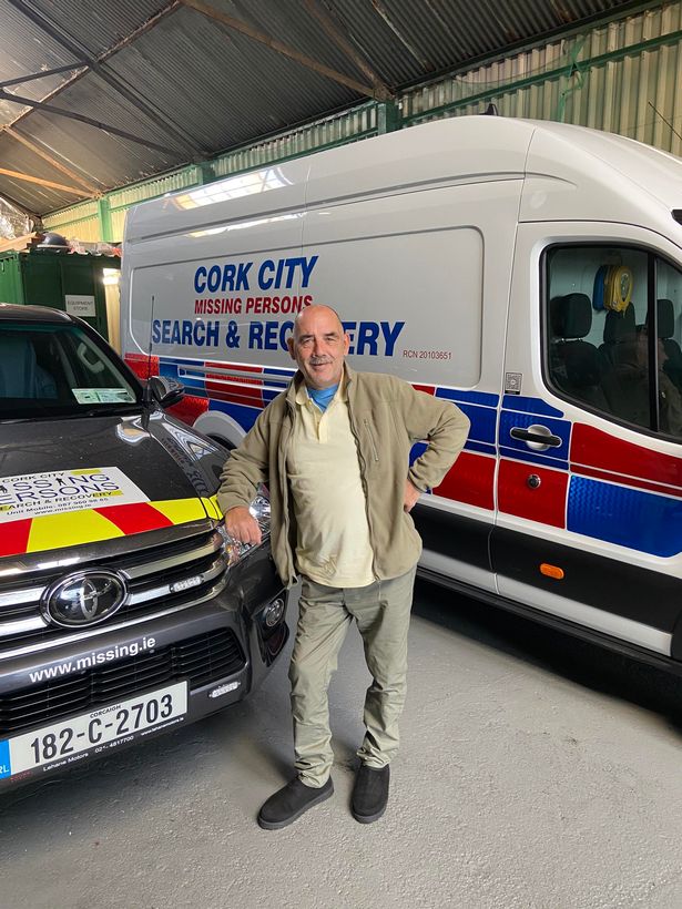 Dinnie at the CCMPSR base in Cork city