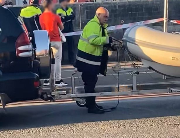 Dinnie responding to a callout in Cork city