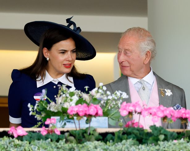 Sophie and King Charles at Royal Ascot 