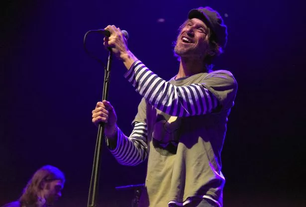 Todd Snider of Hard Working Americans performs at the Fox Theater on November 17, 2017 in Oakland, California