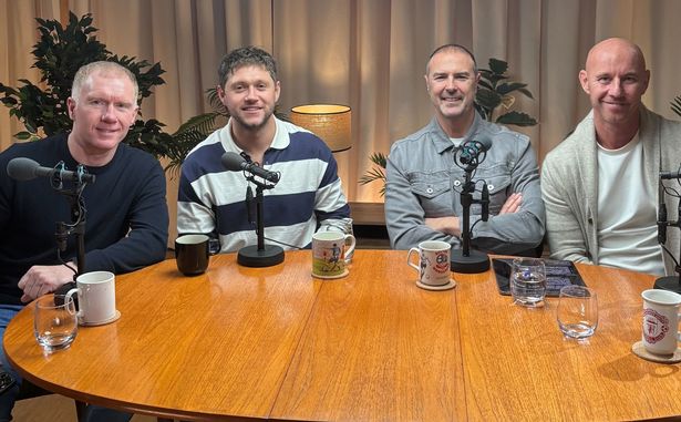 Niall opened up to Nicky Butt and Paul Scholes, and Paddy McGuinness