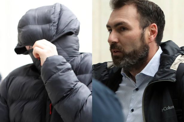 Anthony Delappe, 19, (left) and Mark Lee, 44.