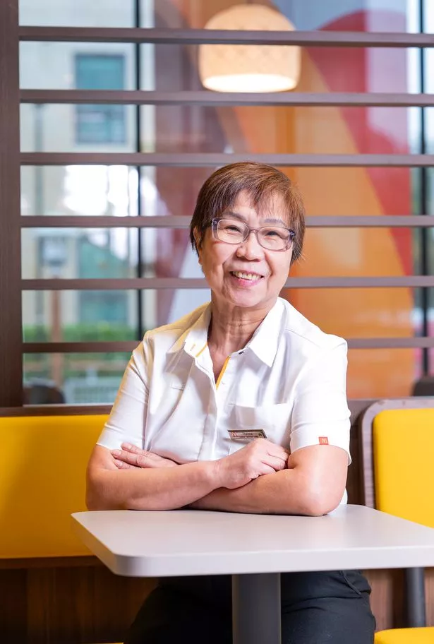 Thelma Beltran​ at McDonald’s Douglas