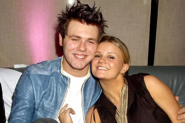 Brian Mcfadden and Ex-Wife Kerry Katona at Nobu Restaurant Save The Children Gala At The Metropolitan Hotel