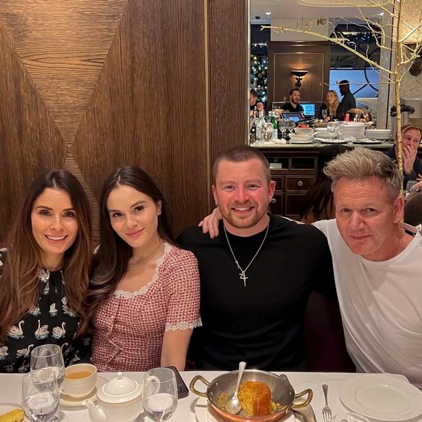 Holly Ramsay and Adam Peaty engagement party