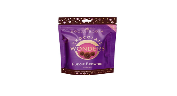 Recall of specific batches of Booja-Booja Chocolate Wonders Fudgie Brownies due to possible mould growth and spoilage