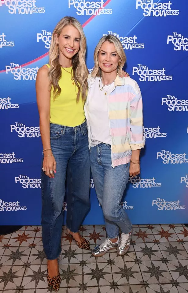 Vogue Williams and Amber Wilson