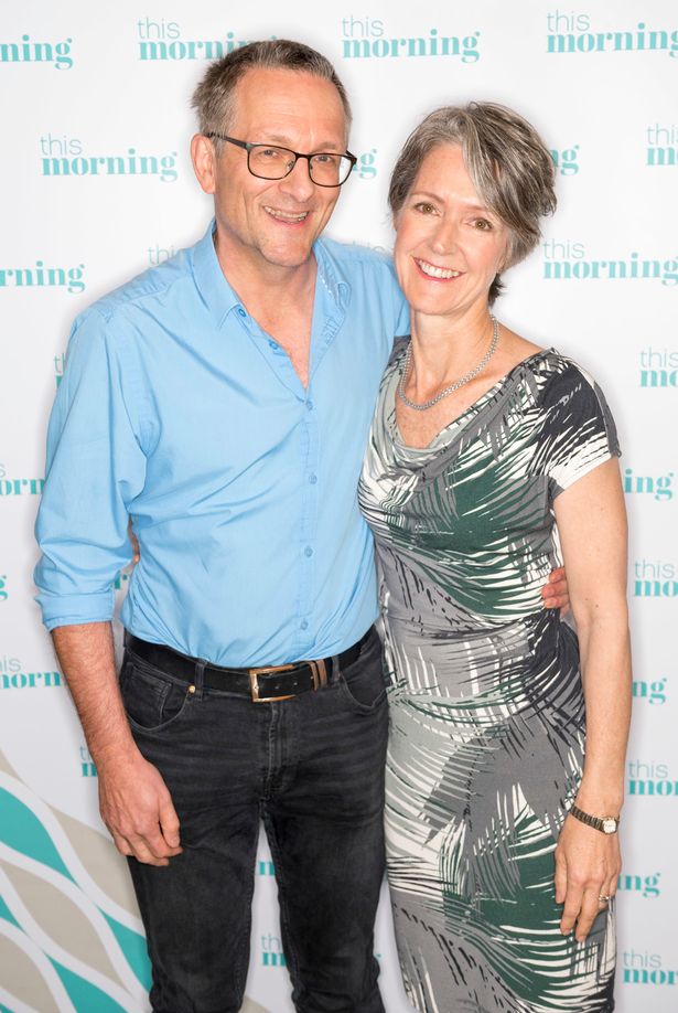 Editorial use only
Mandatory Credit: Photo by Ken McKay/ITV/REX/Shutterstock (10325405an)
Dr Michael Mosley with wife Clare
'This Morning' TV show, London, UK - 01 Jul 2019
DEMO: LOSE A STONE IN TIME FOR SUMMER

Dr Michael Mosley is back, this time with his wife Clare, to share their new diet plan that promises to help you lose weight fast and keep it off. They join us to look at the things you can do that could see you shed as much as a stone in just three weeks, including the Fast 800 Diet, the 5:2 approach, and why Mediterranean food is the key to maintaining weight loss.