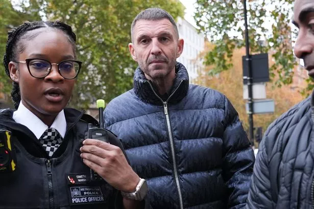 Former Radio 1 DJ Tim Westwood arrives at Westminster Magistrates' Court