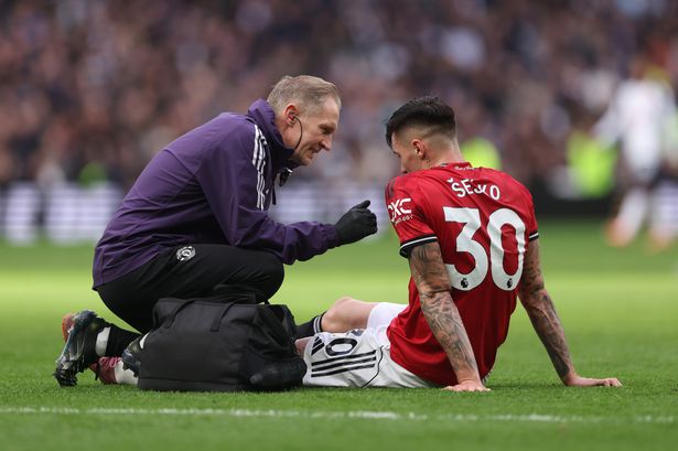 Benjamin Sesko received medical assistance