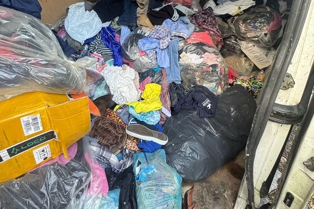 The van at Curran Recovery and Towing