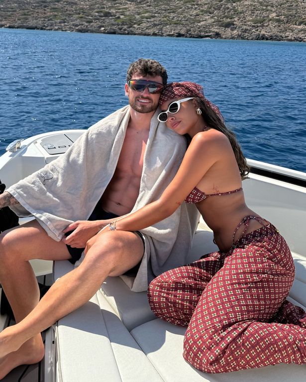 Troy Parrott and his girlfriend Lauren Bowry