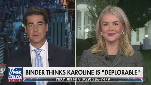 Karoline appeared on Fox News
