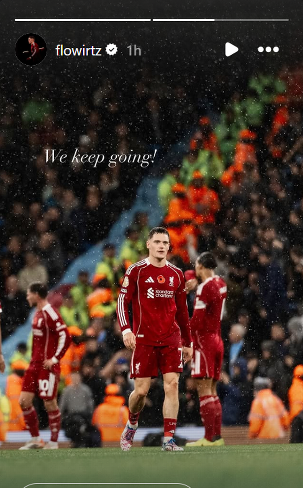 Florian Wirtz sent a message