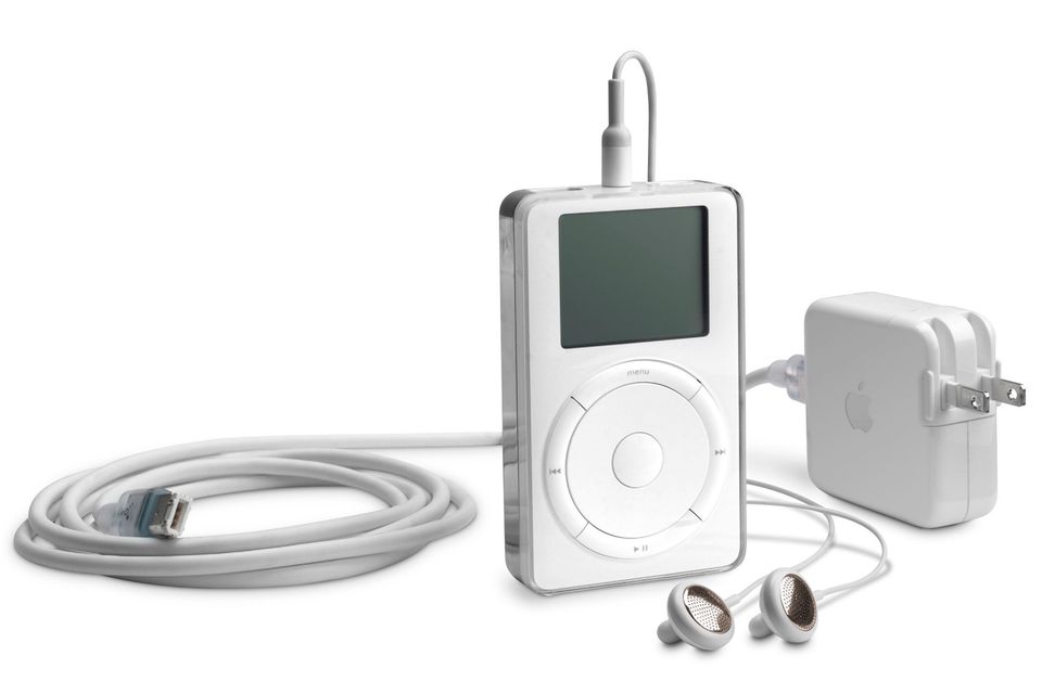 The first iPod, launched 24 years ago, was the beginning of the end of limits. Photo: Getty