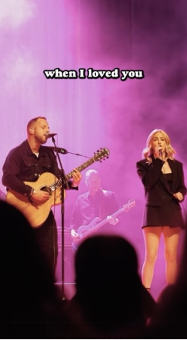 Last month, Elsie joined her beloved dad to perform on stage in Manchester to sing his hit Broken Strings