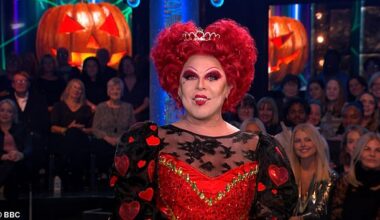 Strictly Come Dancing fans hailed La Voix as she took over Tess Daly's hosting duties during the show's spooktacular Halloween Week