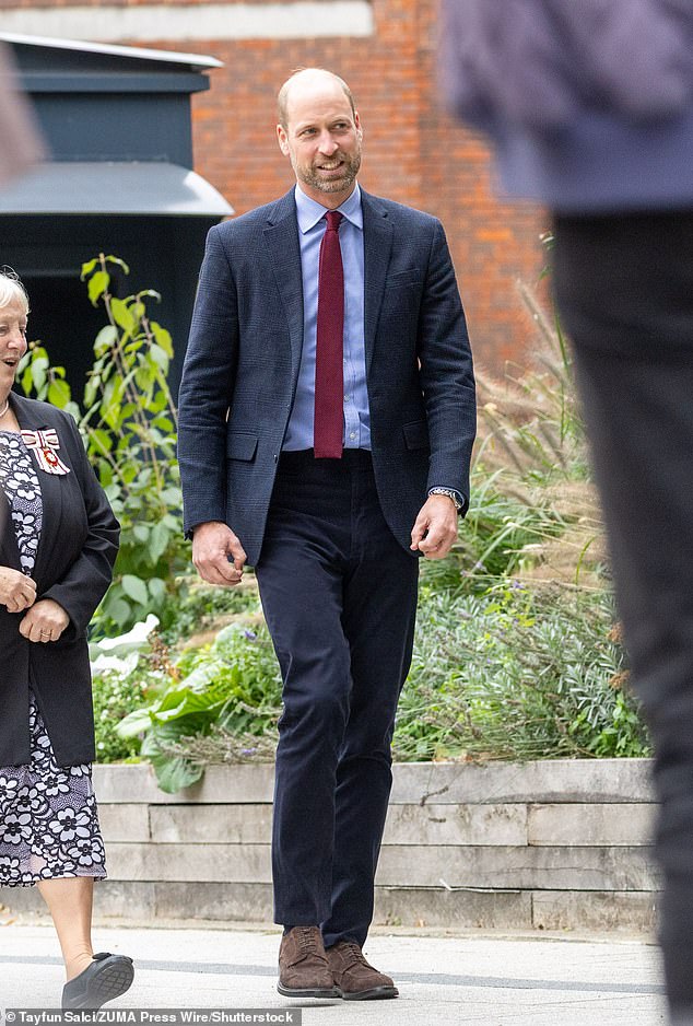 The royal, 43, today touched down in Rio de Janeiro for his 'favourite' event of the year. Pictured in London on October 17