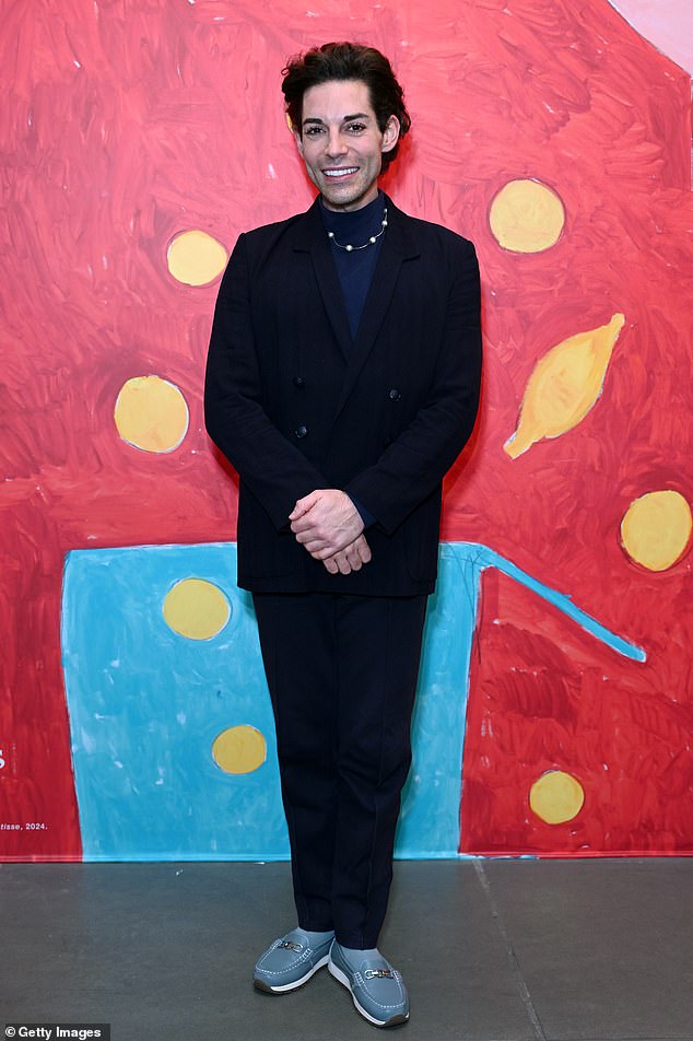 Tom, 38, is best known for starring in Celebs Go Dating as the receptionist/client co-ordinator, (pictured in September)