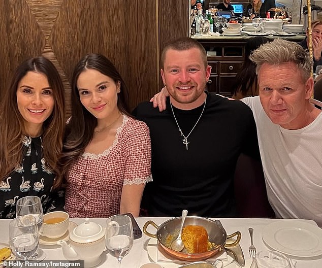 A source close to Adam's family said they believed the 'heartbreaking' rift had been developing between the swimming star and his mother ever since he began dating Holly