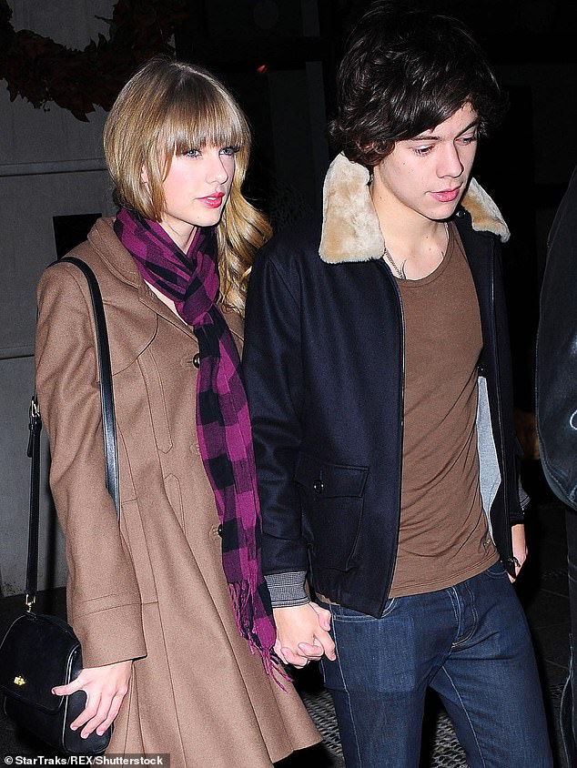 Swift famously dated Harry Styles, with their romance lasting from March 2012 to January 2013; (pictured 2012)