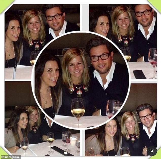 With more than two million followers on Instagram, it is likely that DeuxMoi has become a lucrative business for Lovallo (left)